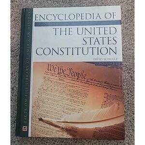 Encyclopedia of the U.S. Constitution Vol. 1 HC David Schultz (ISBN 0816067635)